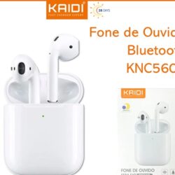 Fone de Ouvido Sem fio Bluetooth TWS Kaidi KNC-5601